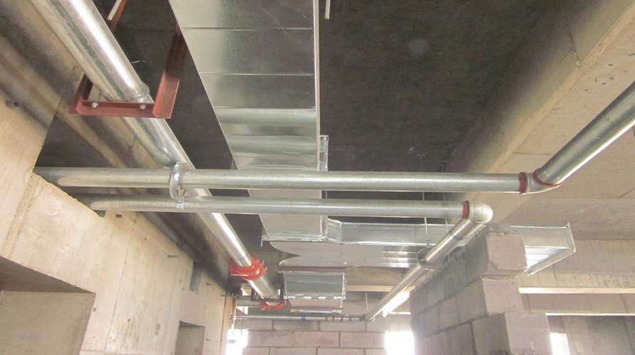办公楼中央空调水系统管道改造、安装注意